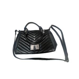 Nicole Miller Black Crossbody Bag